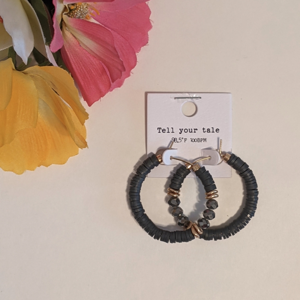 "Tell Your Tale" earrings